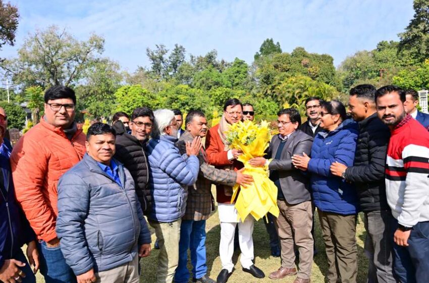   उत्तरांचल प्रेस क्लब की नव निर्वाचित कार्यकारिणी के सदस्यों ने सीएम धामी से की मुलाकात