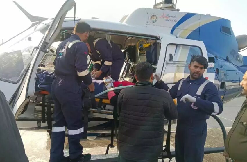  भीमताल बस हादसे में घायल यात्री को किया एयरलिफ्ट; 5 हुई मृतकों की संख्या