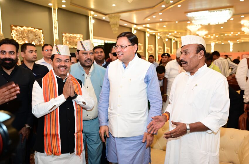  प्रधानमंत्री की नीतियों से तीस करोड़ लोग गरीबी रेखा से बाहर निकले – मुख्यमंत्री धामी