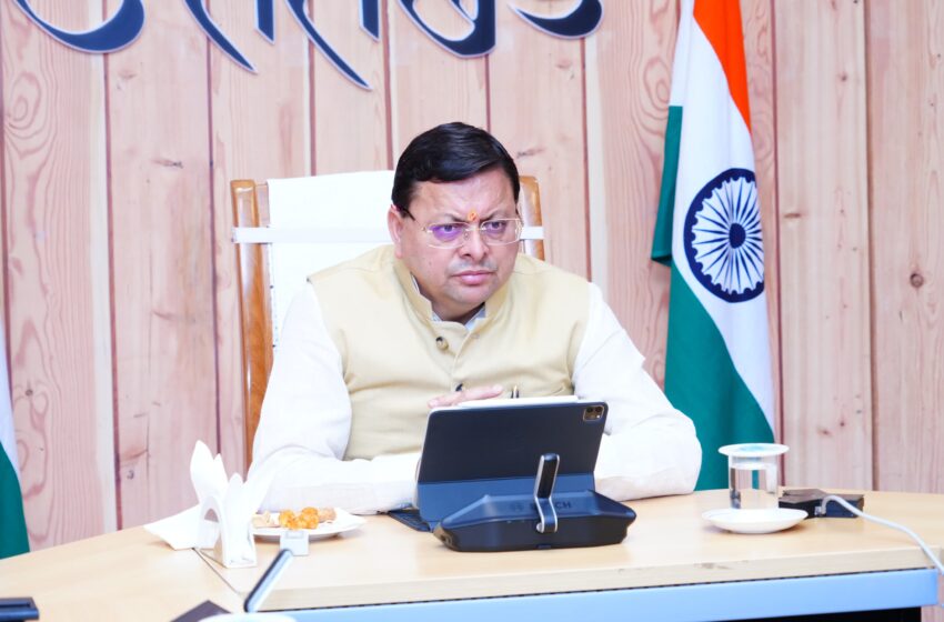 भ्रष्टाचार और अतिक्रमण के खिलाफ चलेगा सख्त अभियान: सीएम धामी