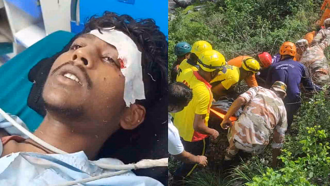 उत्तराखंड: नदी में गिरी टेंपो ट्रैवलर,सवार थे 19 लोग, 3 की मौत, 8 लापता