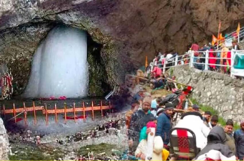  अमरनाथ यात्रा ,मौसम का ब्रेक! दोनों रास्ते किए गए बंद, जानें श्रद्धालु कब से कर पाएंगे दर्शन