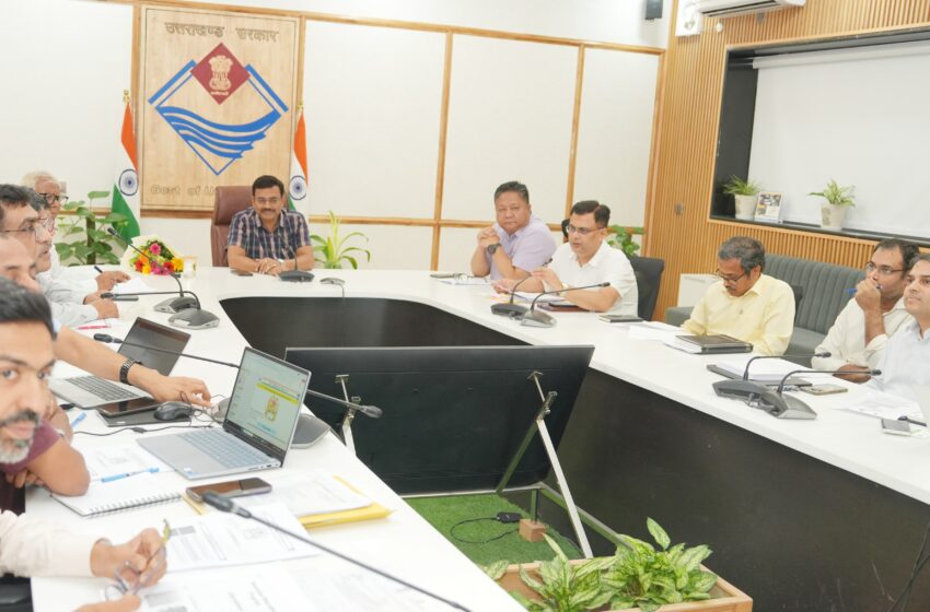  मुख्य सचिव  की अध्यक्षता में हुई टेलीकम्युनिकेशन विभाग की राज्य स्तरीय बैठक