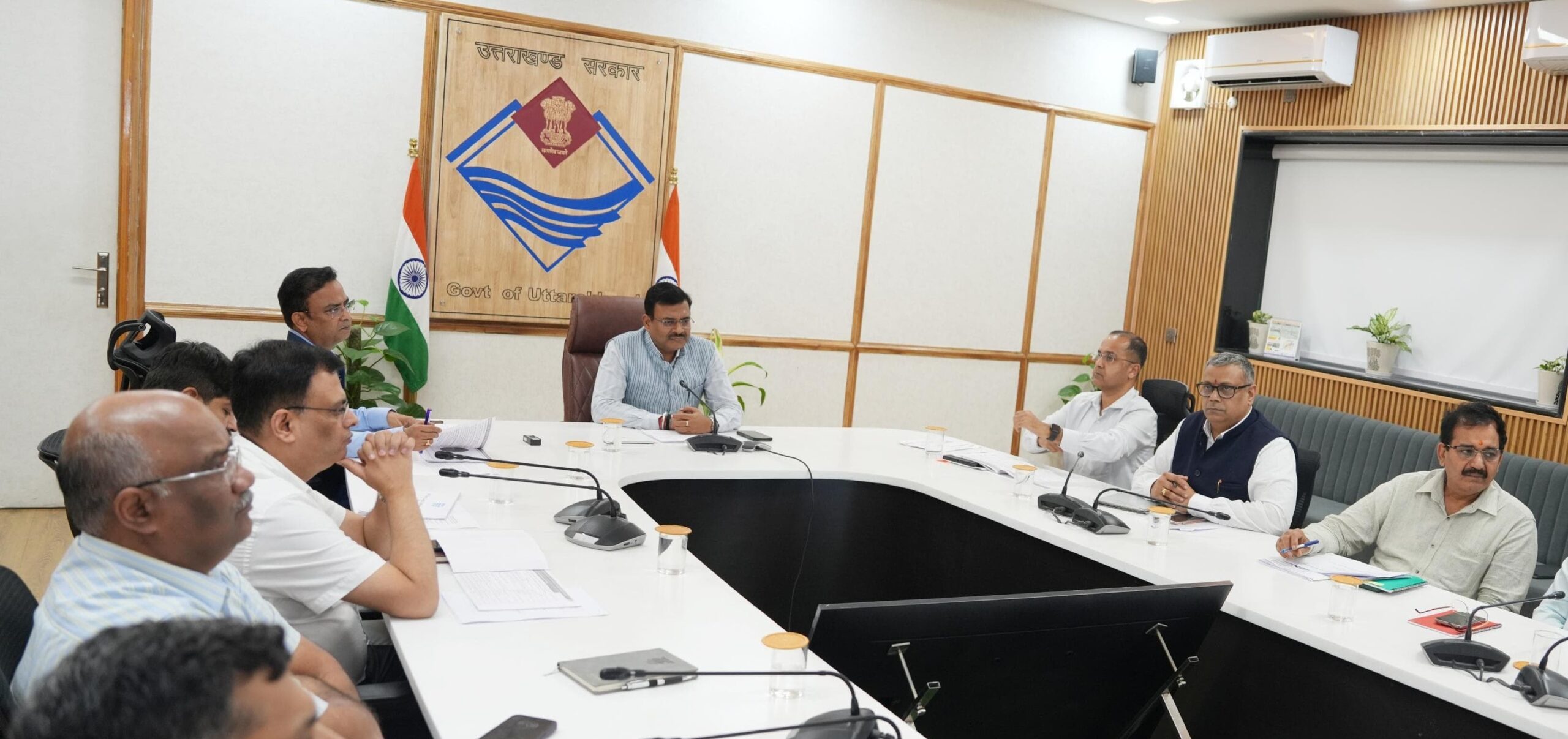 मुख्य सचिव की अध्यक्षता में संपन्न हुई राज्य गंगा समिति की 18वीं बैठक