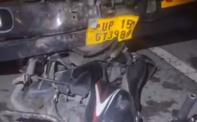  उत्तराखंड: ट्रक और बाइक की भीषण टक्कर, पति-पत्नी की मौत
