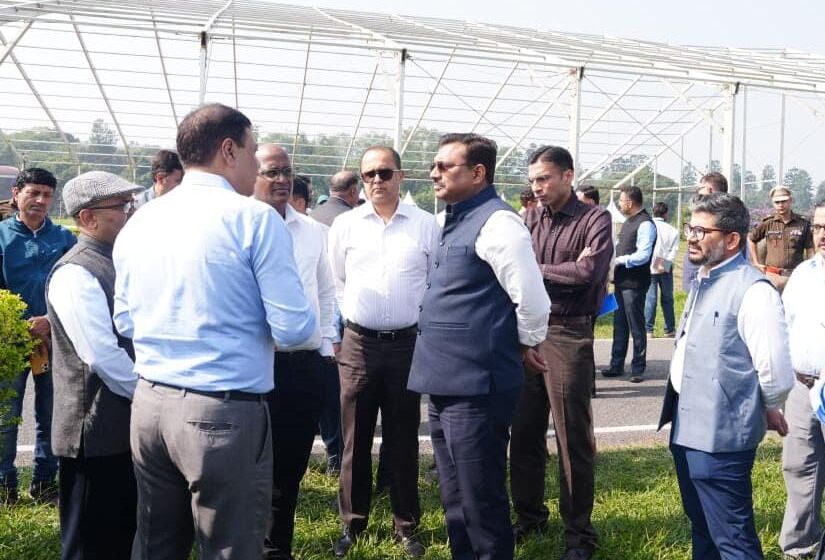  मुख्य सचिव ने किया 9 नवम्बर के मुख्य कार्यक्रम की तैयारियों का निरीक्षण