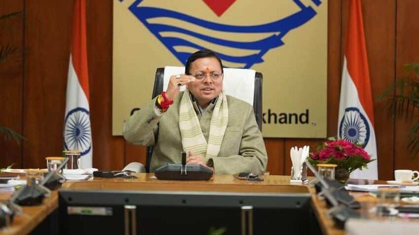  CM धामी ने की राज्य में प्रस्तावित एवं निर्माणाधीन रेल परियोजनाओं की समीक्षा