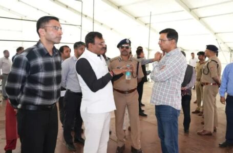 पीएम मोदी के दौरे को लेकर तैयारियां तेज, CS ने किया कार्यक्रम स्थल का स्थलीय निरीक्षण