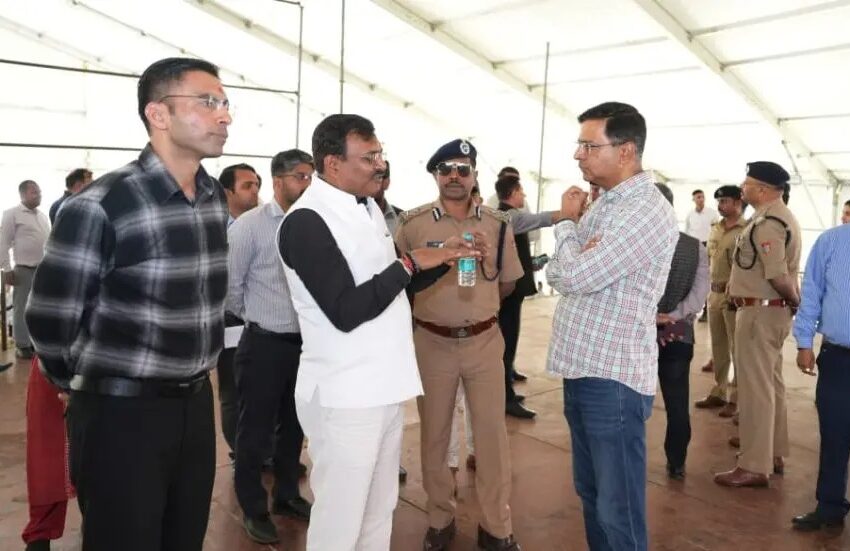  पीएम मोदी के दौरे को लेकर तैयारियां तेज, CS ने किया कार्यक्रम स्थल का स्थलीय निरीक्षण