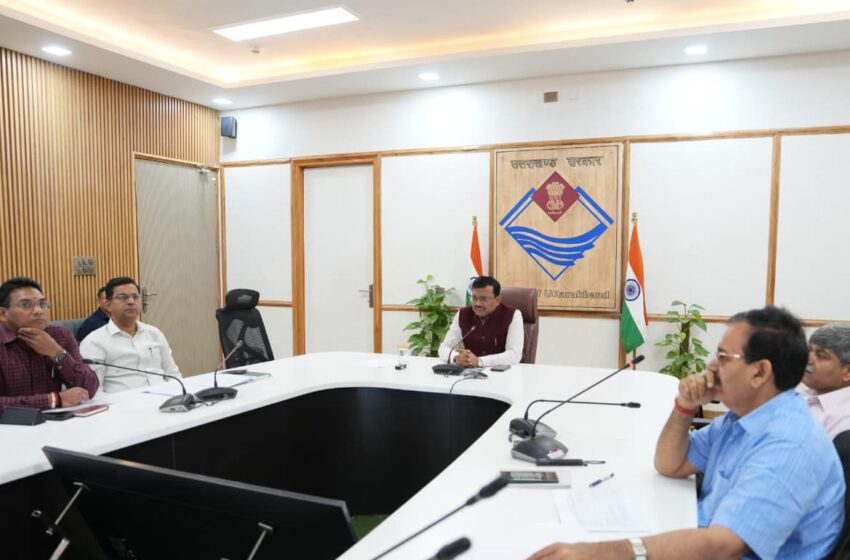 मुख्य सचिव ने की मानसून पूर्व तैयारियों की समीक्षा, कहा-मानसून में आम लोगों को न हो कोई परेशानी