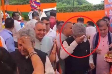 हल्द्वानी में दुष्यंत गौतम के टीका हटाने पर बवाल, कांग्रेस ने खड़े किए सवाल