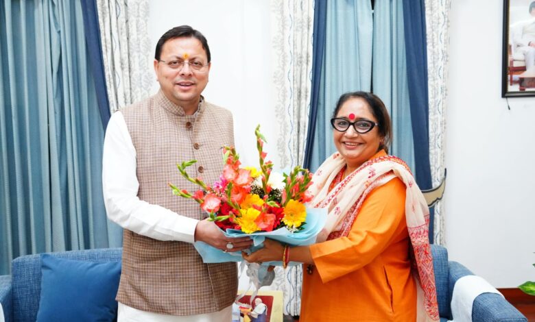 CM धामी से विधानसभा अध्यक्ष ऋतु खण्डूडी भूषण ने की भेंट, इन विषयों पर हुई चर्चा